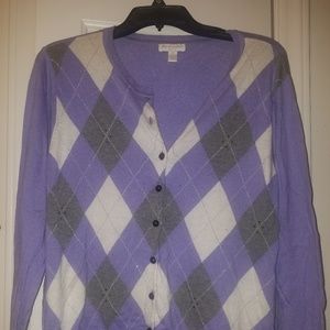 Argyle sweater
